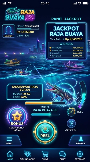 rejekigames — layar beranda